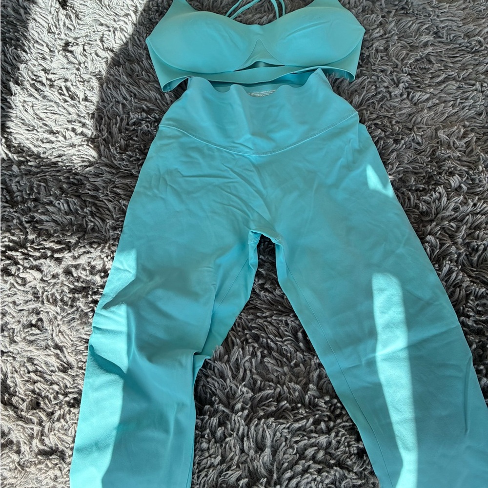 VSX Turquoise Activewear Set - Picture 6 of 12